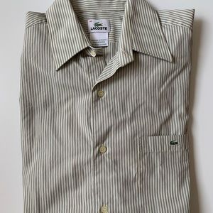 Lacoste striped dress shirt